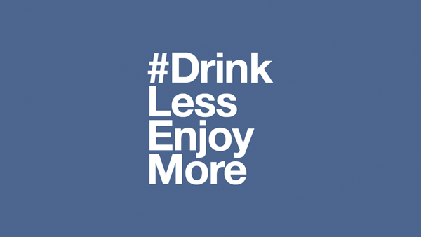 Drink less Enjoy More logo